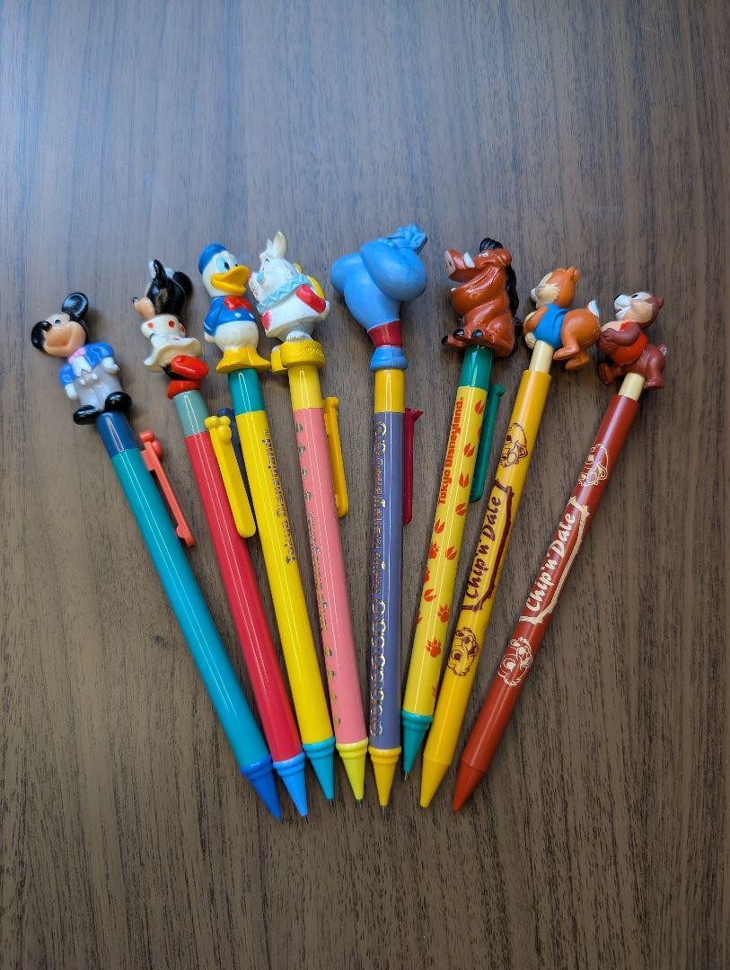 Disneyland Character Mechanical Pencils featuring Mickey Minnie Donald Chip and Dale-image