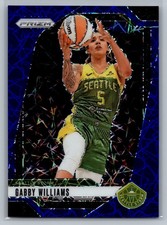 Gabby Williams 2024 Panini Prizm WNBA #55 Blue Velocity Prizms Seattle Storm