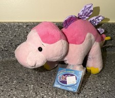 New Ganz Webkinz Bubblegumasaurus HM647 With Sealed Unused Code