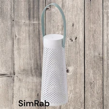 IKEA SOMMARLANKE LED Decorative Table Lamp White Outdoor 10 5/8" Battery New