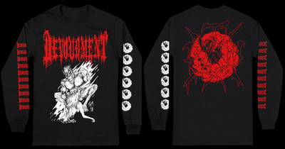 DEVOURMENT band black long sleeve 2 sides All sizes S to 3Xl XZ1505