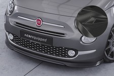 Cup Spoiler Lippe Front Carbon Look für Fiat 500 CSL749-C