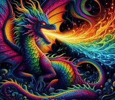 Beautiful Dragon Sticker 5 Inch Waterproof Adhesive Peel Stick Car Bumper Beautiful Dragon Sticker 5 Inch Waterproof Adhesive Peel Stick Car Bumper