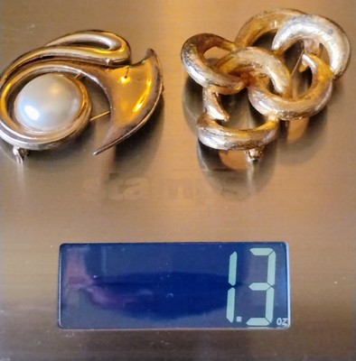 Lot De Bijoux Vintage Grand-mère - Monet, Napier, Linser - Or, Argent, 28 Pièces