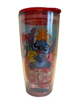 Disney Lilo Stitch Travel Tumbler with Slide Close Lid Holds 20 Ounces NEW
