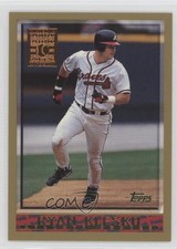 1998 Topps Minted in Cooperstown Ryan Klesko #65 0e3