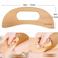 1Pcs Wood Therapy Massage Tools,Wooden Therapy Tools for Body Muscle Pain Relief