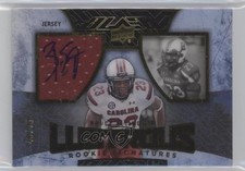 2014 Upper Deck Exquisite Collection Jerseys /75 Bruce Ellington Auto 0s3