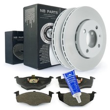 Bremsscheiben Bremsbeläge vorne ATE Plastilube für Seat Arosa VW Polo Lupo 6N