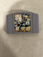NFL Quarterback Club 98 (Nintendo 64, 1997) Tested Working Brett Farve