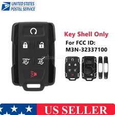 Replacement Remote Key Fob Shell Case 6B For Chevrolet Suburban Tahoe GMC Yukon