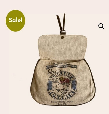 American Glory Handbag Shoulder Bag Purse Canvas Hubbard's Sunshine Marion Boho