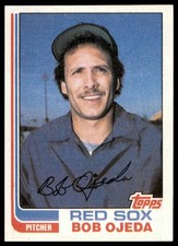 1982 Topps #274 Bob Ojeda RC Rookie Boston Red Sox Baseball Card VG EX. rookie card picture