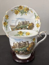 Royal Albert Traditional British Songs Men of Harlech Tea Cup and Saucer Set