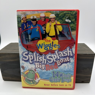 #ad The Wiggles Splish Splash Big Red Boat DVD 14 Wiggly Giggly Songs OOP $13.99