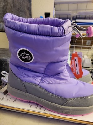 NWT Size 23 Lavender Vans Snow Boots