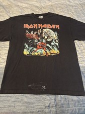 Vintage Iron Maiden Number Of The Beast Shirt 2007 XL