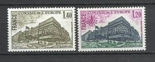 FRANCE UNESCO / Conseil de l'Europe YT n° 58-59 NEUF**/MNH Côte 1.60€