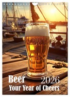 Ally Bee | Beer (Wall Calendar 2026 Din A4 Portrait), Calvendo 12 Month Wall...