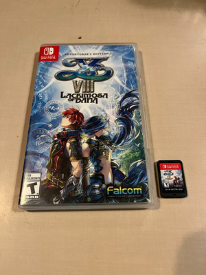 Ys VIII: Lacrimosa of Dana Nintendo Switch/NSW/Lite/OLED Game FALCOM/NIS RPG