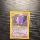 Pokémon Gengar 5/62 Fossil Holo Rare 1st Edition 80 HP English 1999