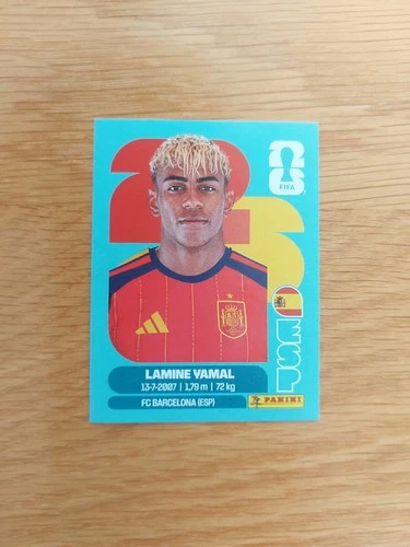 2026 Panini Prizm World Cup Lamine Yamal