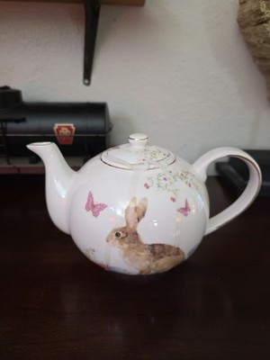 The Enchanted Meadow Teapot'', also identified as the ''Floral Bunny'' pattern by