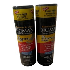 2 Pack HC MAX Tolnaftate Anti-Fungal Spray 5.3 oz Athlete s Foot