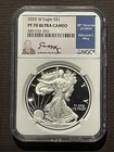 2020-W $1 SILVER AMERICAN EAGLE NGC PF70 signed Edmund C. Moy: 07491