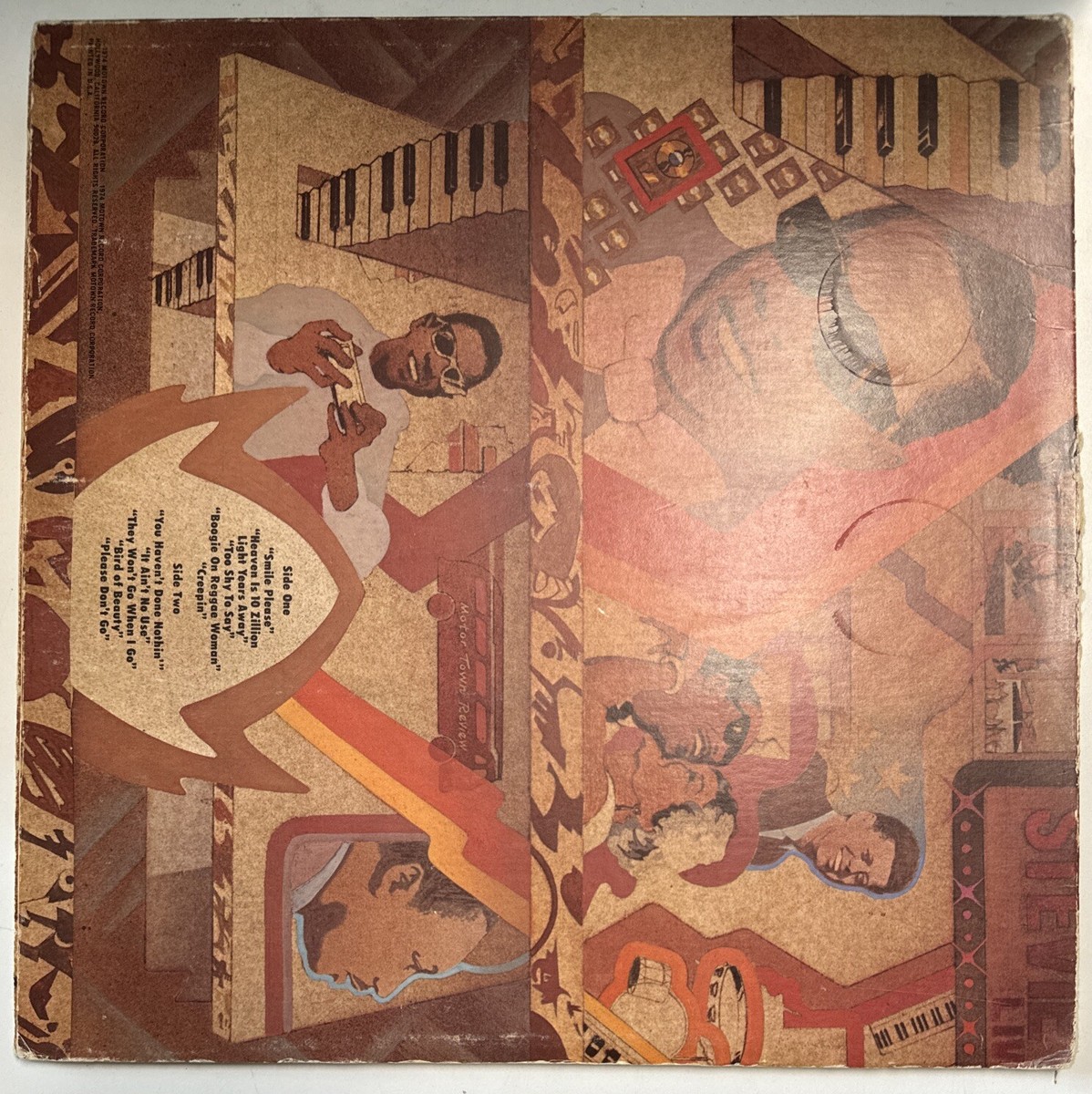Stevie Wonder Fulfillingness' First Finale LP Vinyl Record