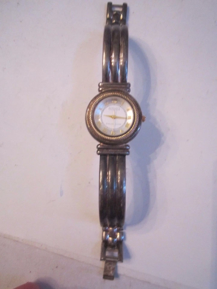 RELÓGIO ECCLISSI PRATA ESTERLINA SÓLIDA - MOVIMENTO QUARTZO - 57g TW - CAIXA P - Imagem 2 de 4