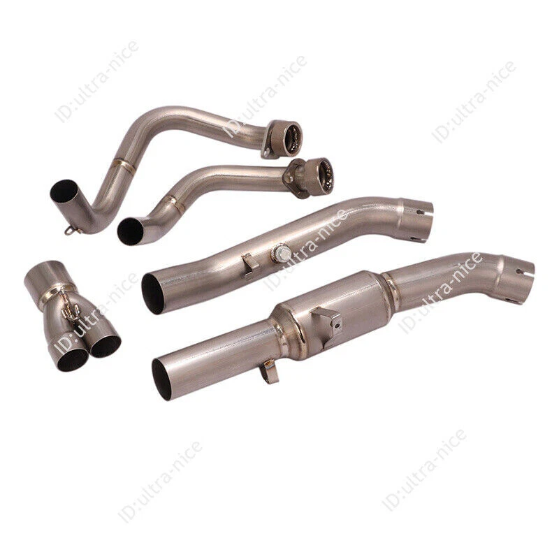 For Honda CRF1000L/LD 2016-2019 Exhaust System Motorcycle Header Pipe Titanium - Image 3 of 4