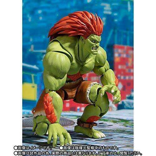 Bandai S.H.Figuarts Street Fighter Blanka Figure (green)