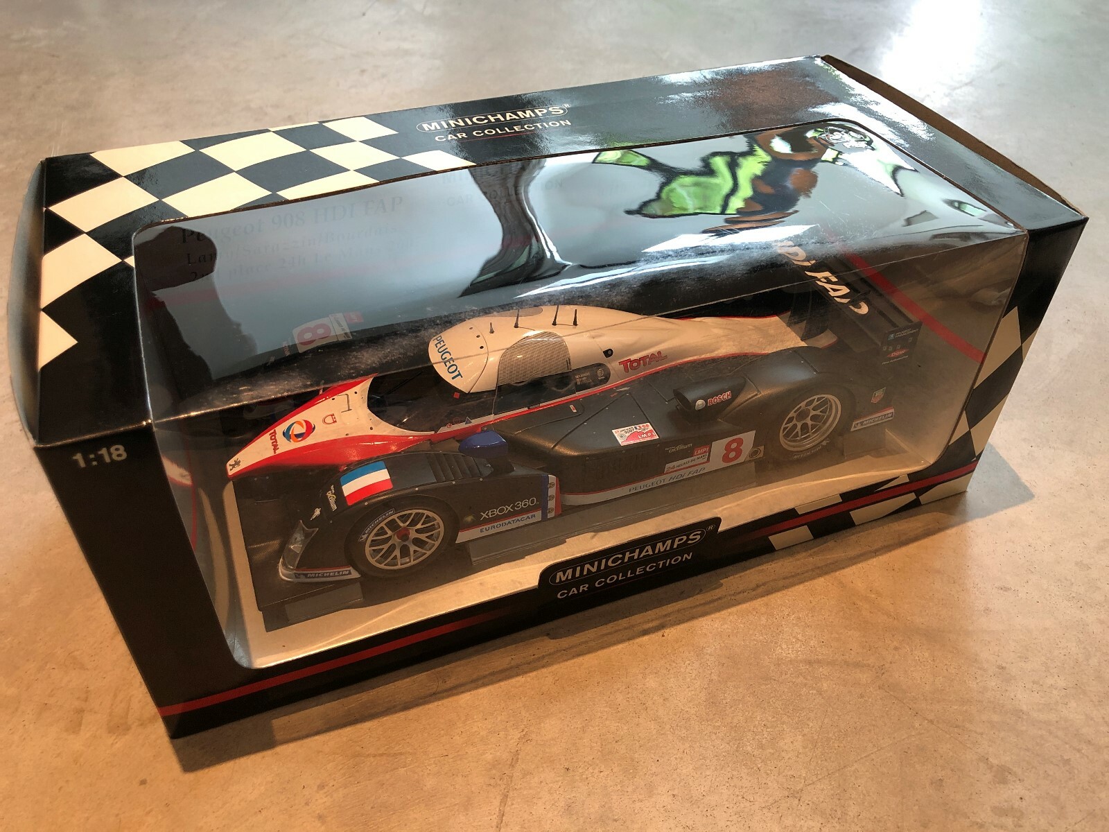 2007 peugeot 908 hdi fap le mans 2nd lamy minichamps 1 18 2007 peugeot 908 hdi fap le mans 2nd lamy minichamps 1 18