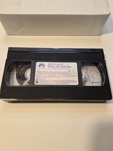 Blues Clues - Telling Time With Blue (VHS, 2002) Nick Jr. w/Steve Burns - Picture 3 of 3