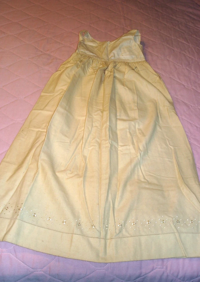 Antigua enagua eduardiana de invierno de lana para niña ca 1910 Foto 2 de 4