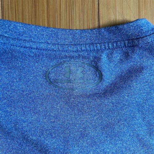 Under Armour Herren 2XL Blau ColdGear Langarm Henley Shirt - Bild 4 von 4