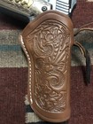 Fits Colt Kimber RIA Model 1911 Open Top Holster & Dual Mag Pouch Floral Brown — photo 9