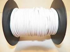 100 FOOT SPOOL 18 GAUGE GXL HI TEMP WIRE SOLID WHITE AUTOMOTIVE  FEET