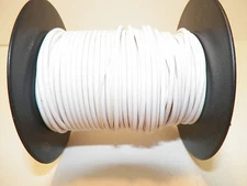 100 FOOT SPOOL 18 GAUGE GXL HI TEMP WIRE SOLID WHITE AUTOMOTIVE   FEET