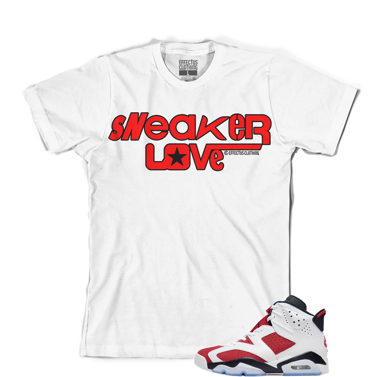jordan 6 carmine t shirt