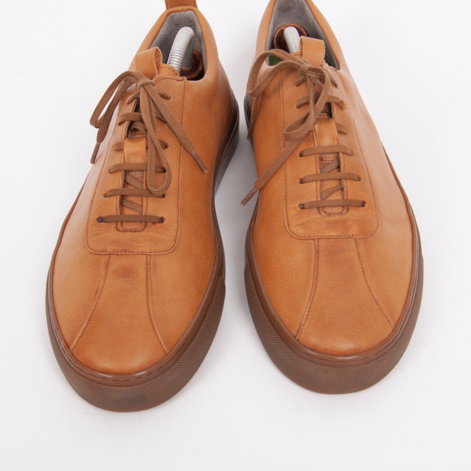 Grenson Brown Vegan Leather Shoes Trainers Sneakers Men's UK 10 E US 11