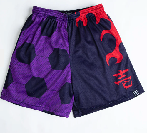 Some Slight Clothing Anime Athletic Shorts Upper Moon One Mens Large -Gym - Picture 2 of 10