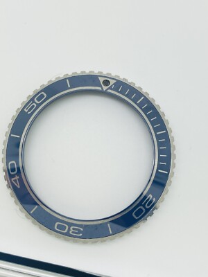Omega Seamaster Planet Ocean 44mm Complete Bezel With Ceramic Insert  Authentic