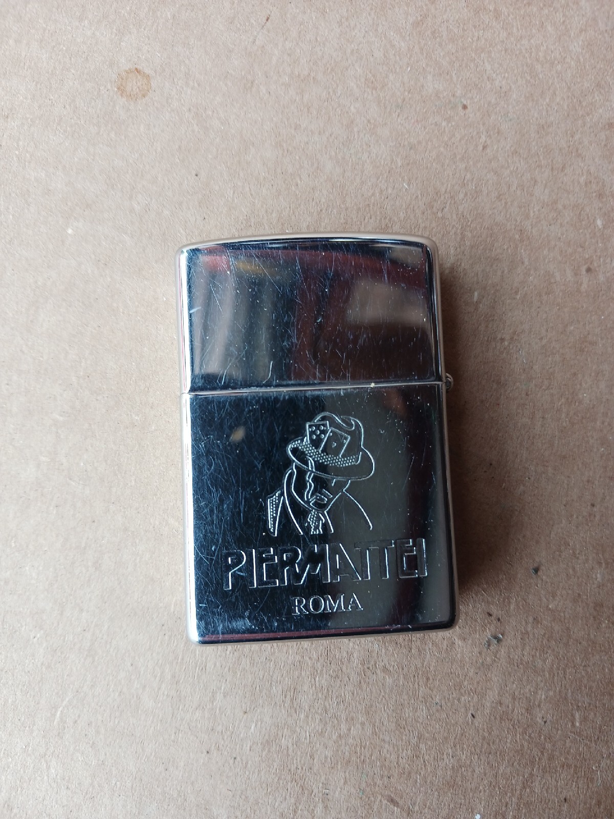 Zippo 1997 Custom Engraved/Etched “Piermattei Roma” & Chorus Girl eBay