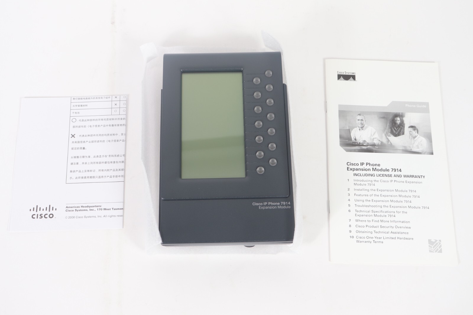 Cisco CP-7914 IP Phone Expansion Module for 7900 Series Unified VoIP | eBay