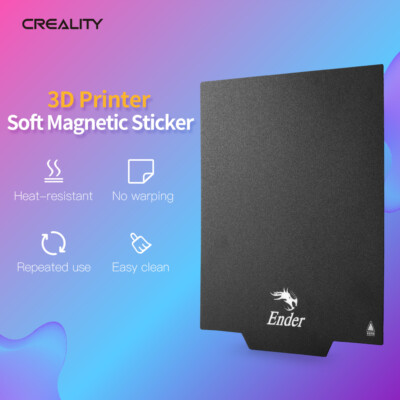 Creality Ender 3 Bauplatte Ultra abnehmbar magnetisch,3D-Drucker-Bauoberfläche
