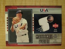 2003 Upper Deck USA Baseball National Pride Jersey Seth Smith #USA20