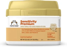 Mama Bear Sensitivity Baby Formula Powder for Fussiness & Gas 22.5 Oz EXP 01/26