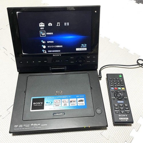 Sony BDPSX910 Portable Bluray DVD player 9V Wide Screen Used with